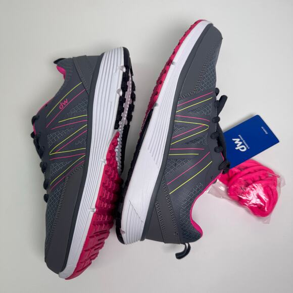 NWT Diawin Cloudy Orchid Orthopedic Sneakers Unisex Gray Pink Magenta Comfort - Picture 3 of 6